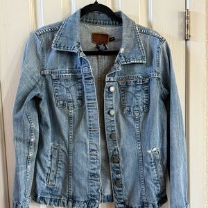 Calvin Klein Jeans Blue Fitted Denim Jacket